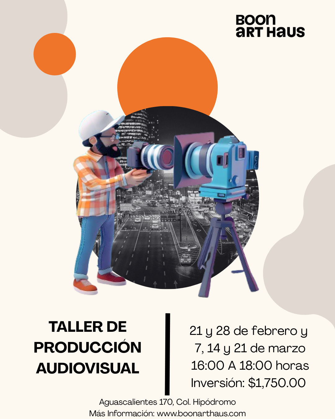 50% Taller de Producción Audiovisual