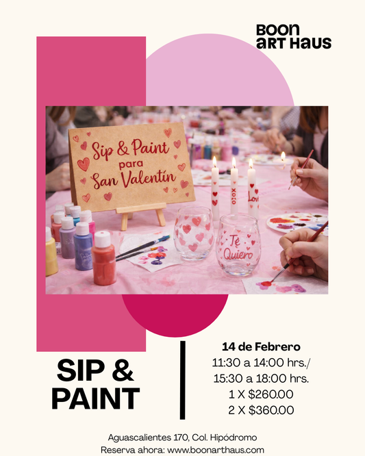 50% Sip&Paint 1 Persona