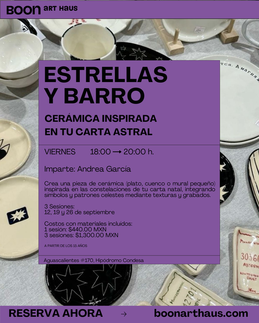 1 Sesión "Estrellas y Barro"
