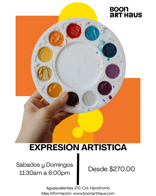 Taller de Expresión Artística: Despierta tu Creatividad en la Hipódromo/Condesa