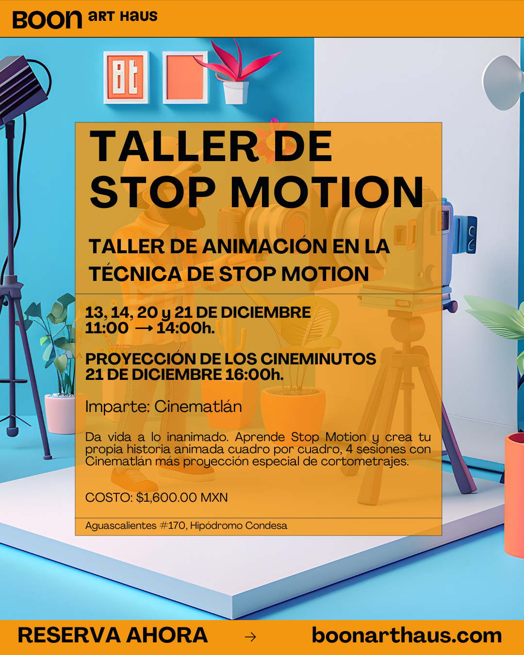 50% Taller de Stop Motion
